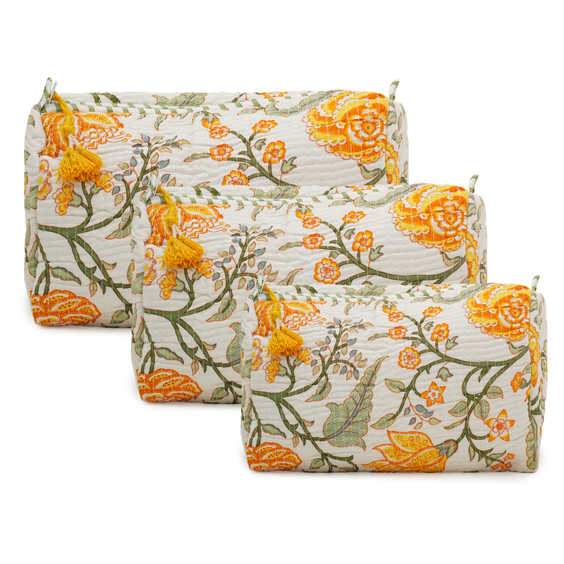 Diya Vanity Pouch Set